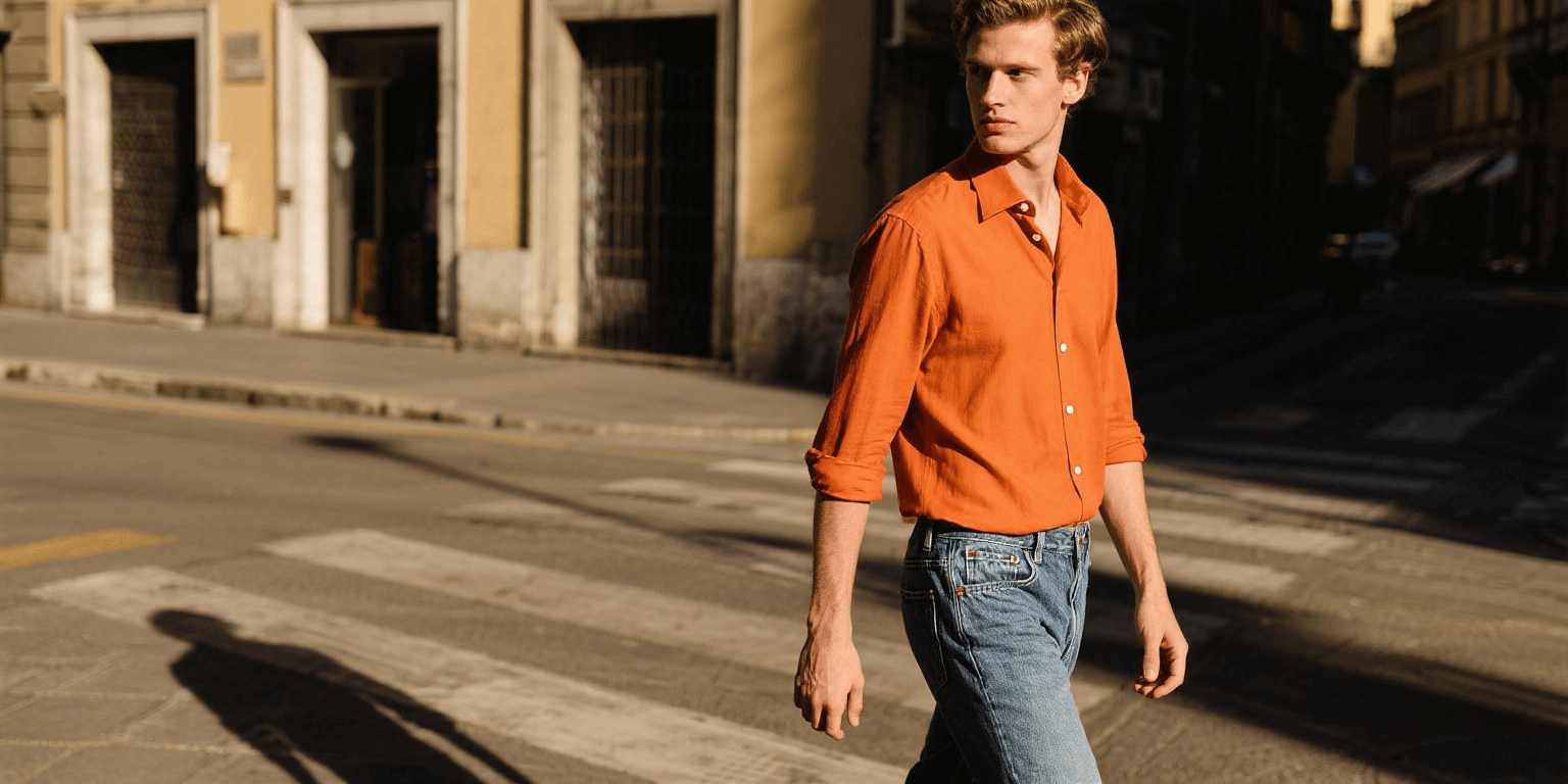 The Ultimate Guide to Styling Men's Orange Shirts for Every Occasion Barry. Wang The Ultimate Guide to Styling Men's Orange Shirts for Every Occasion Barry. Wang