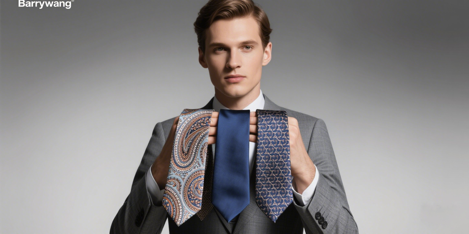 barrywang mens ties