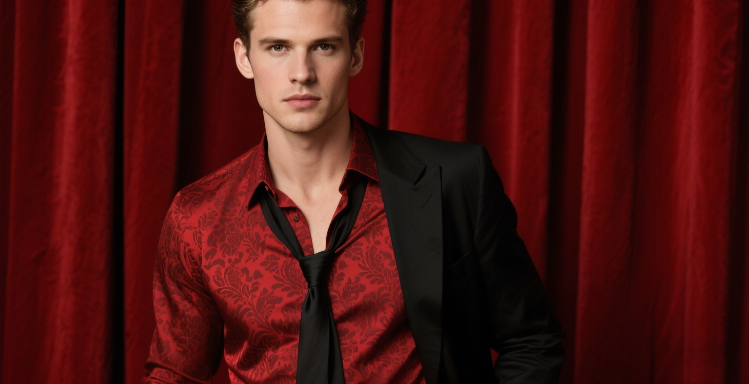 how to wear a red dress shirt OppoSuits - Red Devil