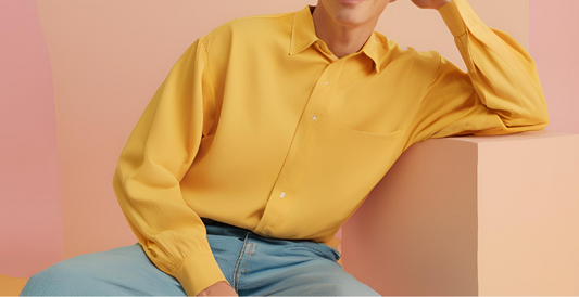 Warmth in Yellow: Fall/Winter Shirt Essentials