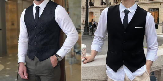 From Old Films to Street Style: Decoding the Retro Appeal of Men's Black Vests