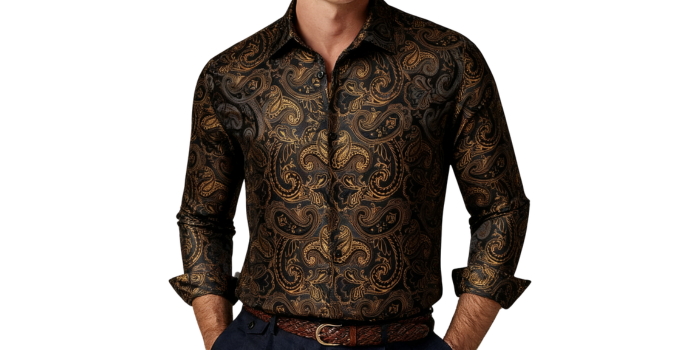 Why Men Wear Gold Shirts to Stand Out  Barry. Wang