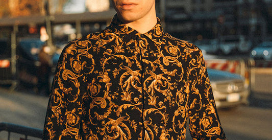 mens paisley shirt