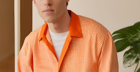 How to Add Vibrance to Your Look with an Orange Shirt?