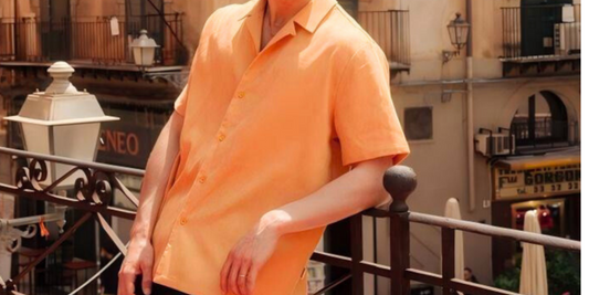 orange shirt