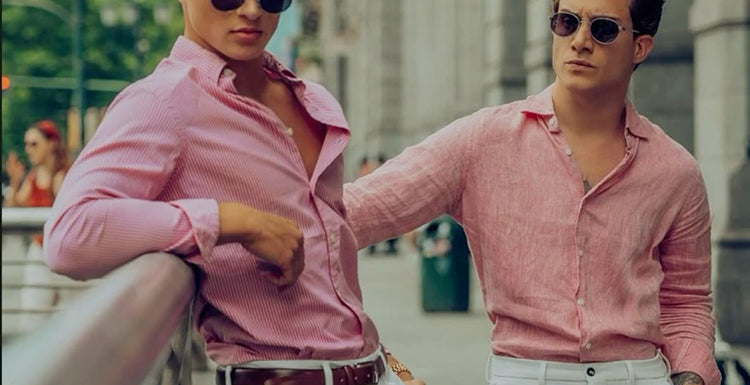 From Sweet to Chic: 3 Ways to Wear a Pink Shirt Without Looking Too So Barry. Wang From Sweet to Chic: 3 Ways to Wear a Pink Shirt Without Looking Too So Barry. Wang
