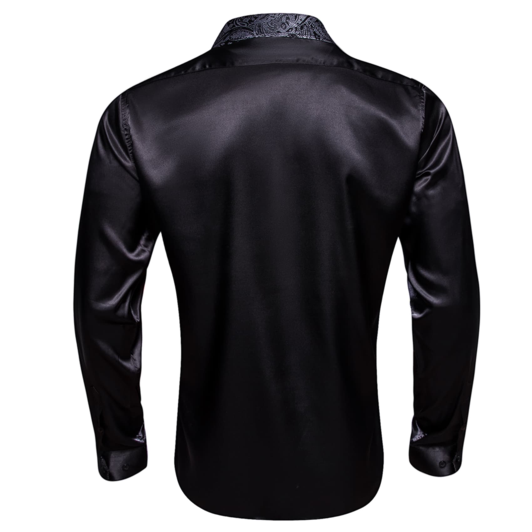 mens black flannel jacket shirt Windsor Collar Shirt 