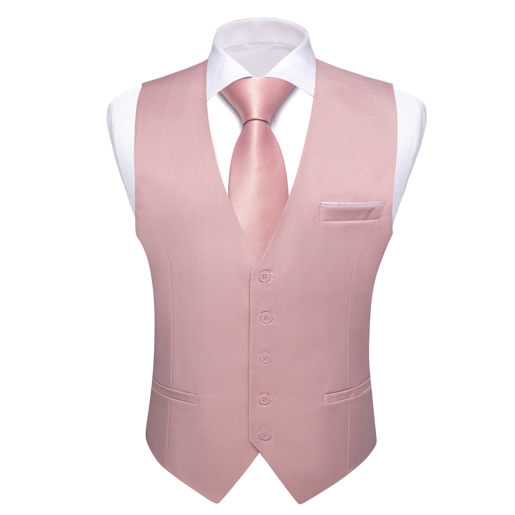 Barry. Wang Rose Gold Suit Vest for Men Solid Formal Prom Dress Waistcoat, M Barry. Wang Rose Gold Suit Vest for Men Solid Formal Prom Dress Waistcoat, M