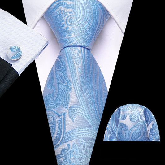 blue tie
