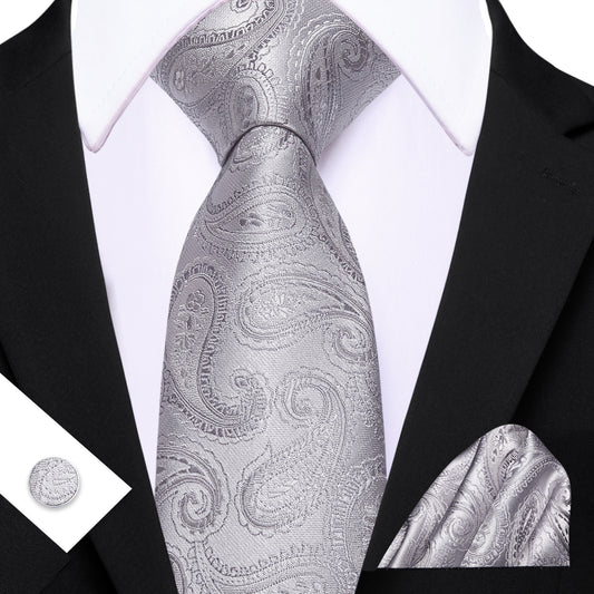 Silver tie