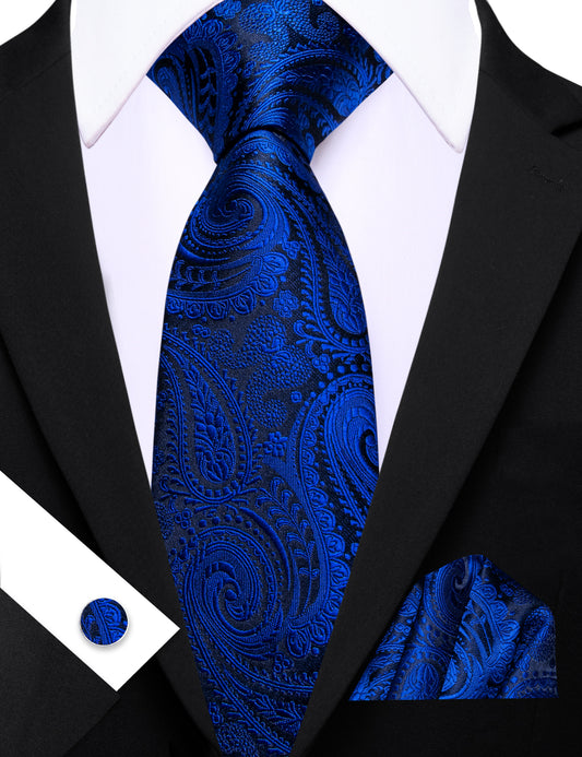 blue tie