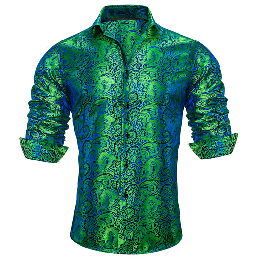 light green shirt mens wedding dress shirts