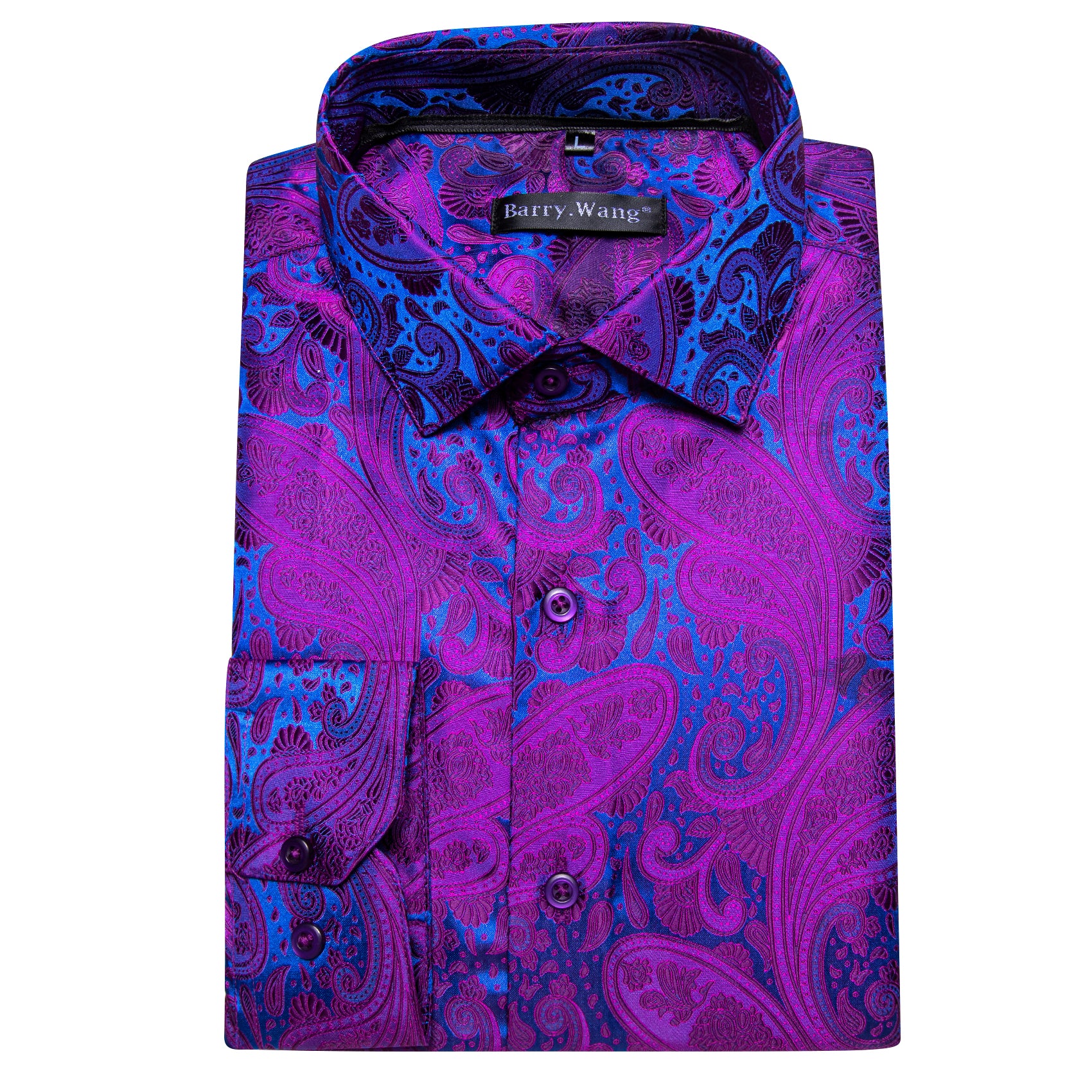 shirt shirts mens purple long sleeve shirt