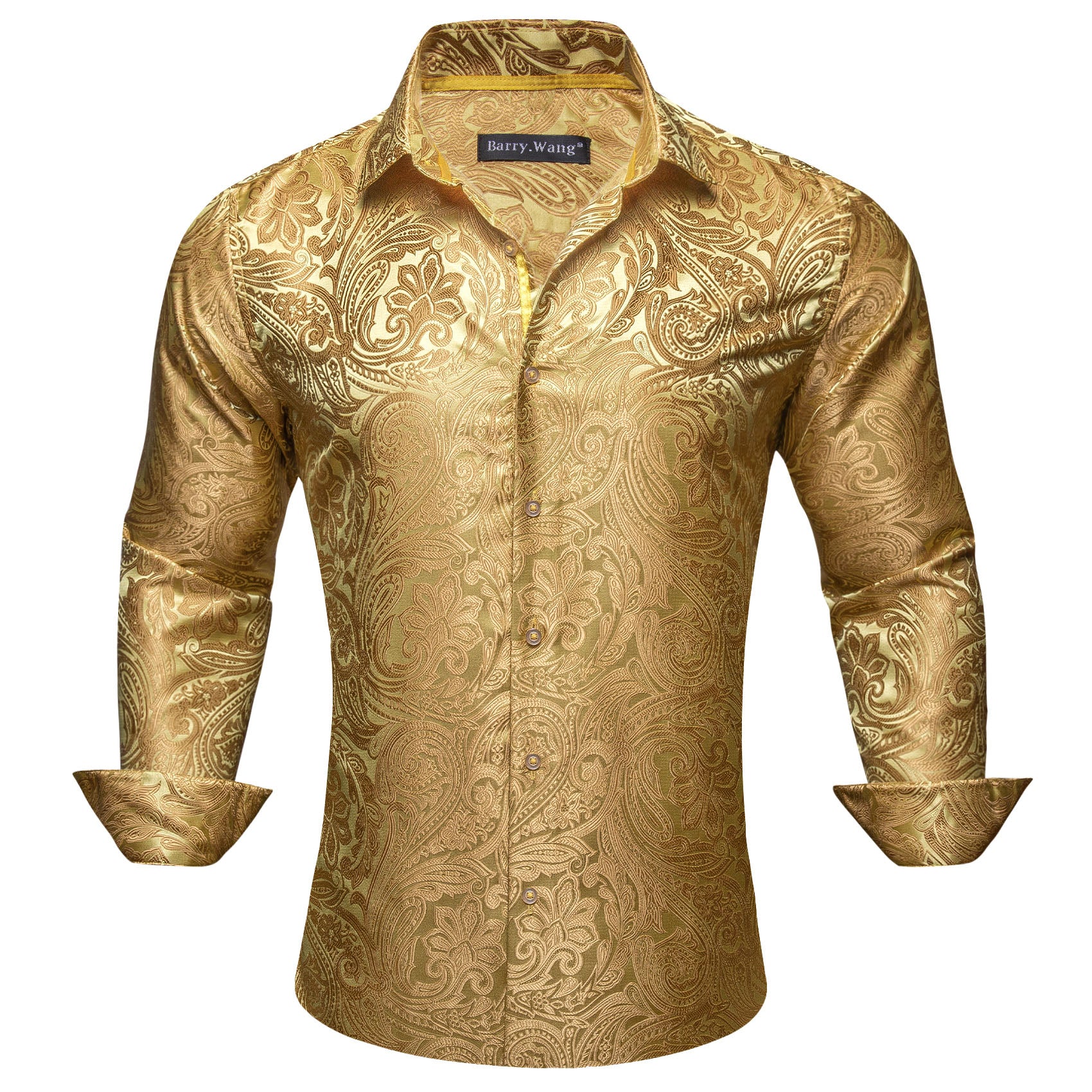 golden shirt men