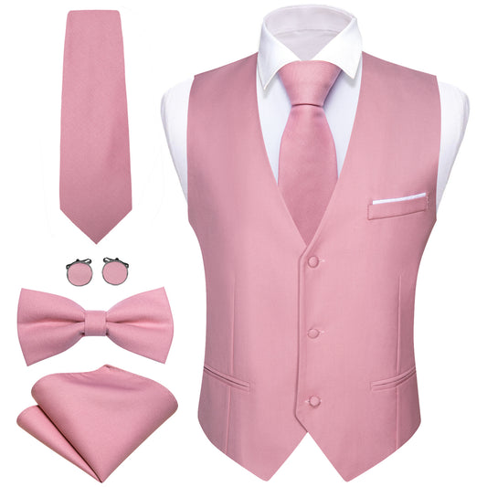 pink vest and pants set