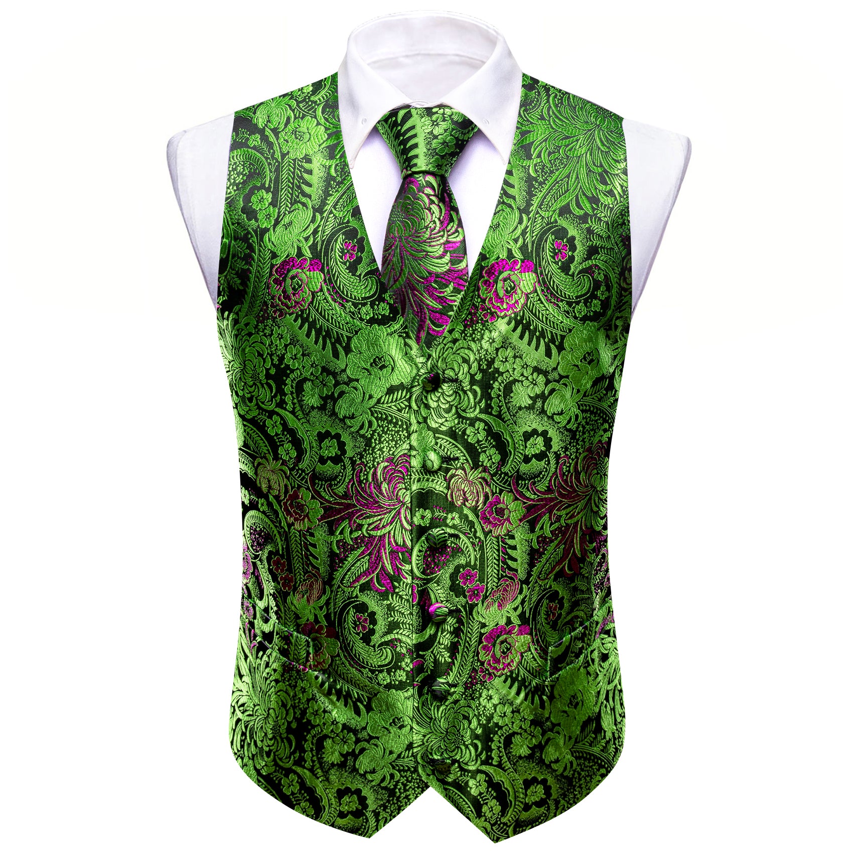 silk vest