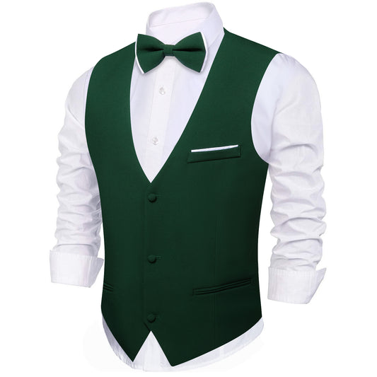 green vest outfit mens
