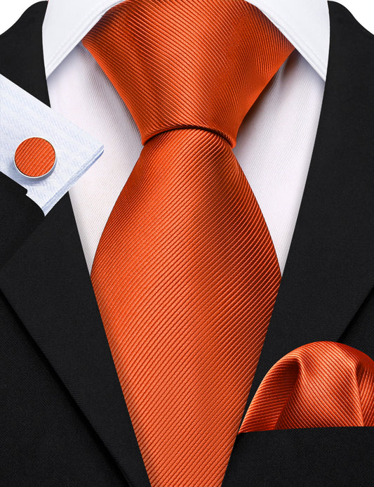 orange mens ties