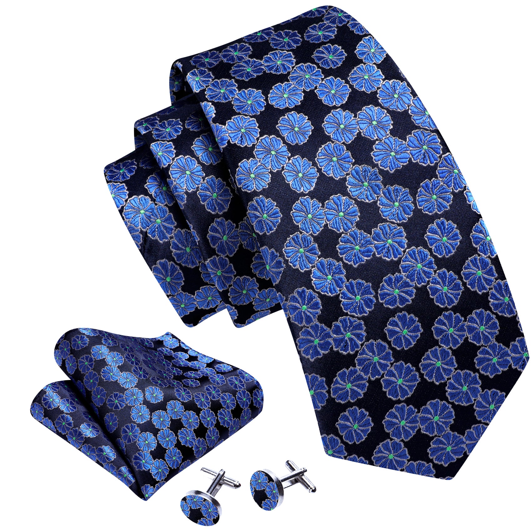 navy blue ties for wedding Sky blue floral
