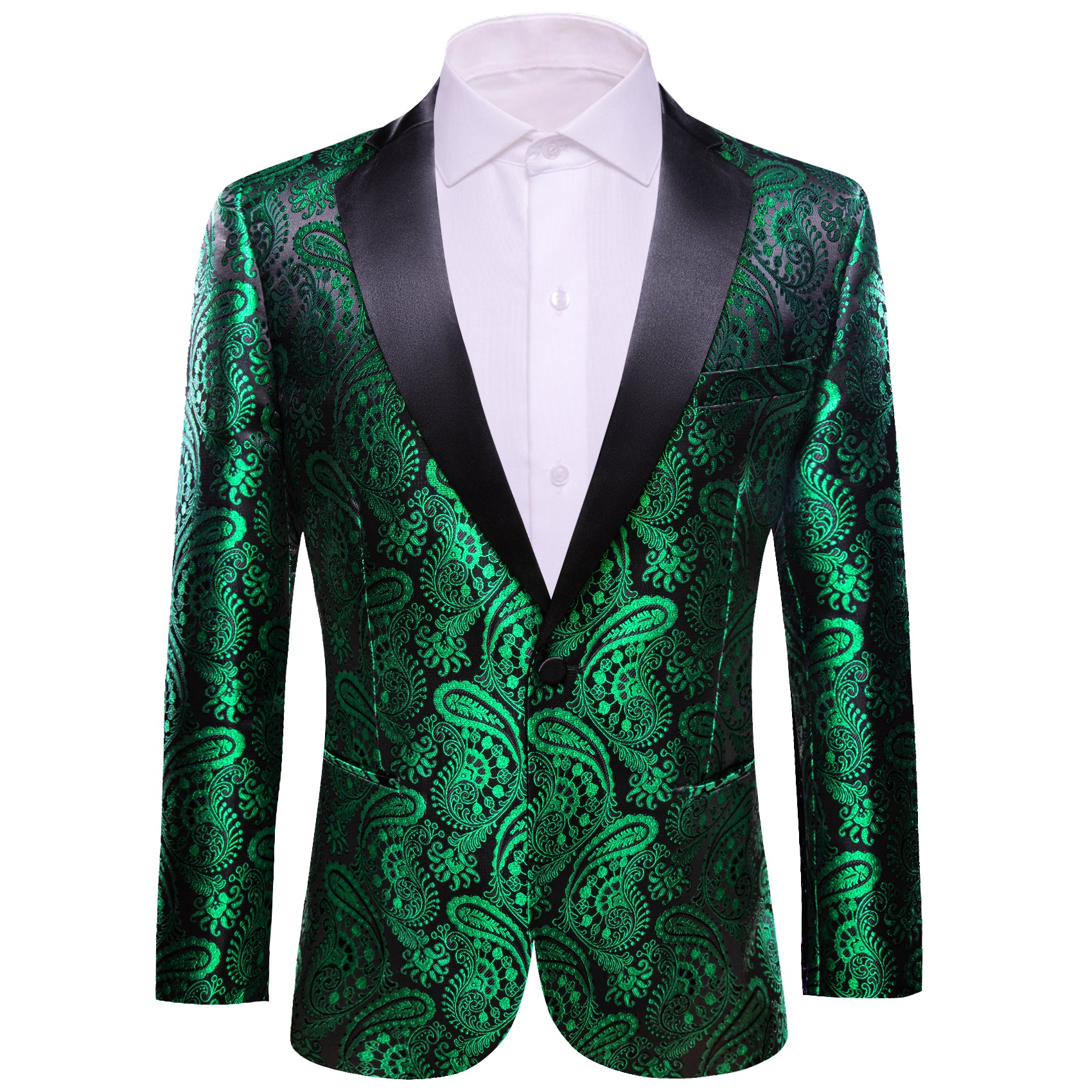 green suit for men