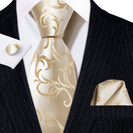 champagne skinny ties