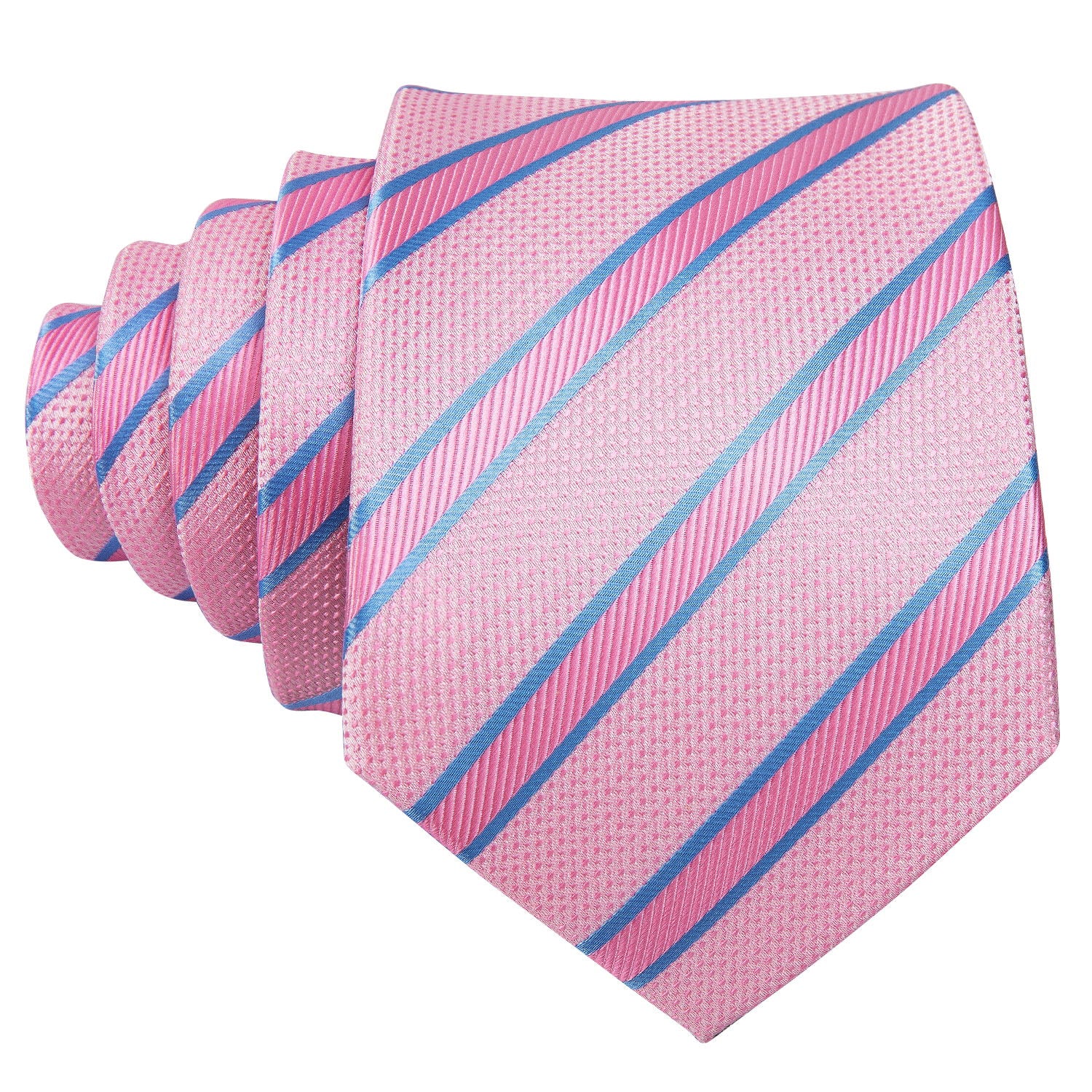 Men's wedding necktie for men pink neckteie 