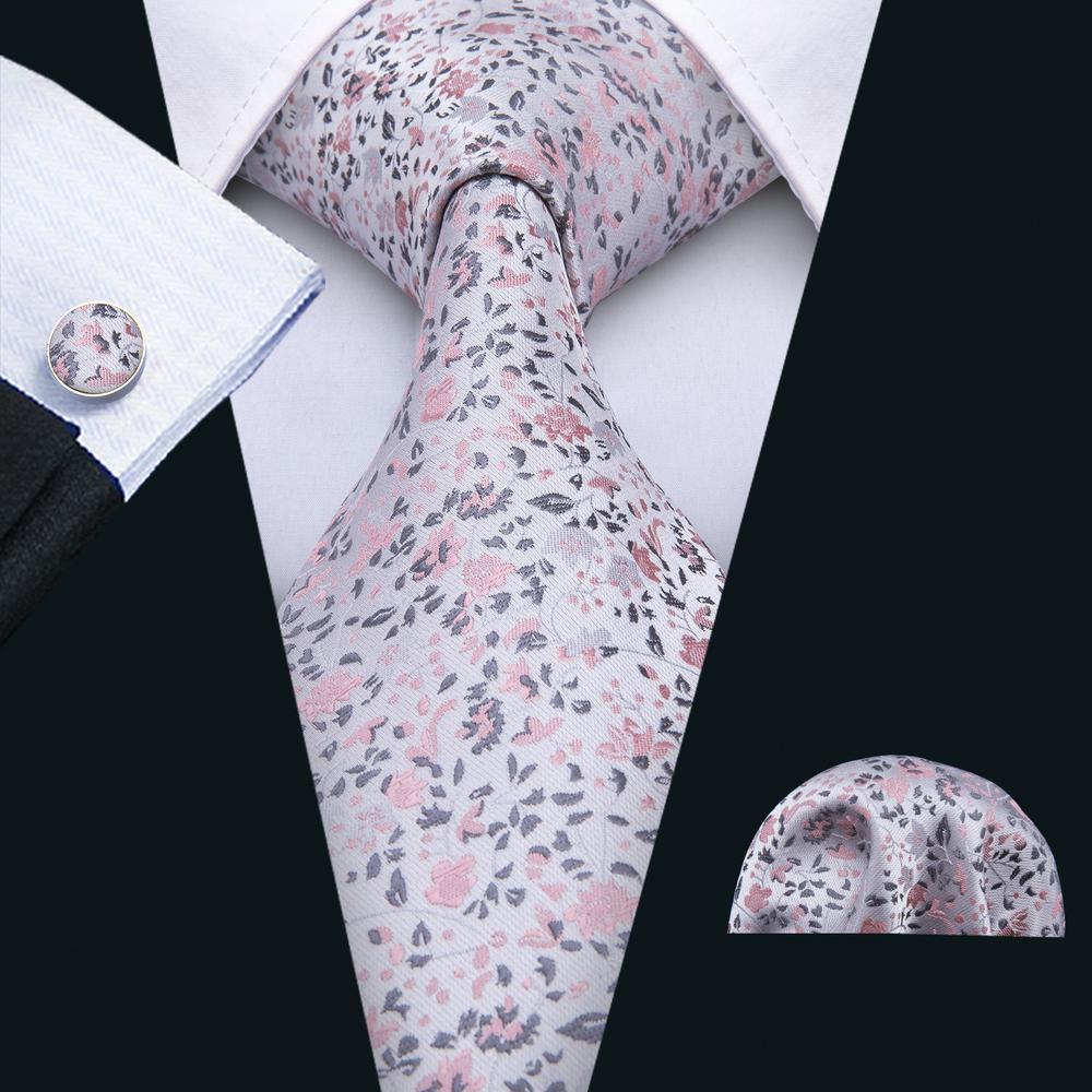 black suit pink tie flower ties