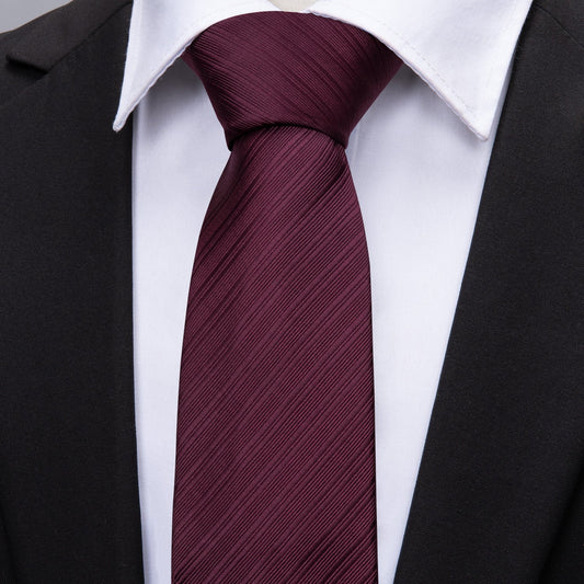burgandy ties