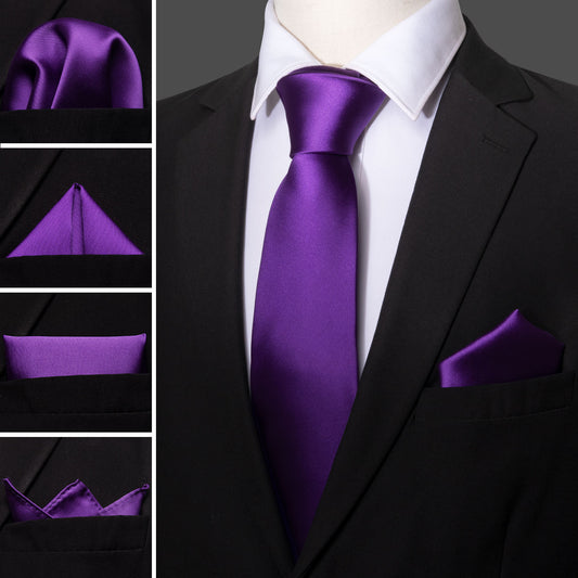 tie pocket square set