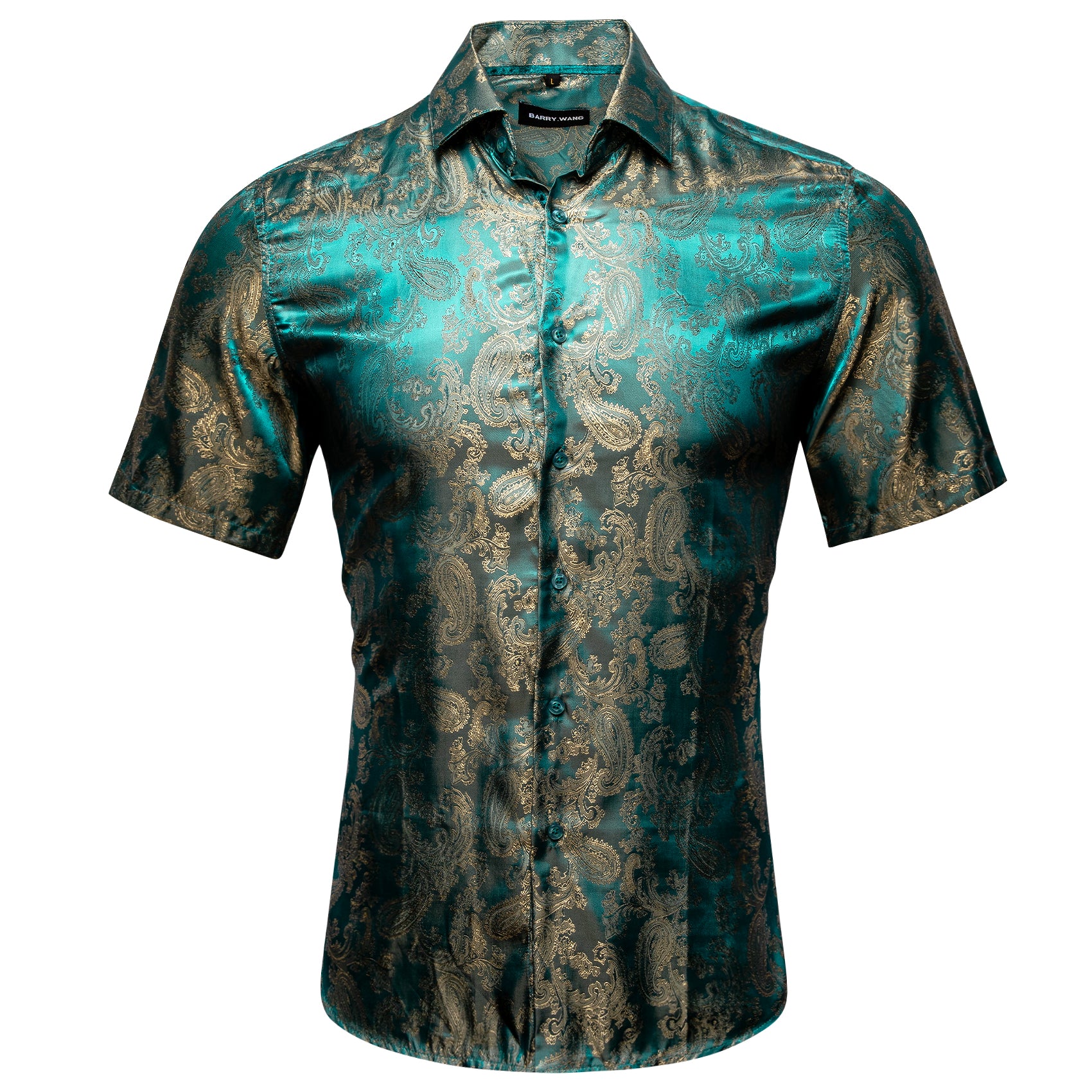 hunter green dress shirt