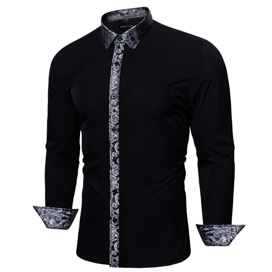 black long sleeve shirt