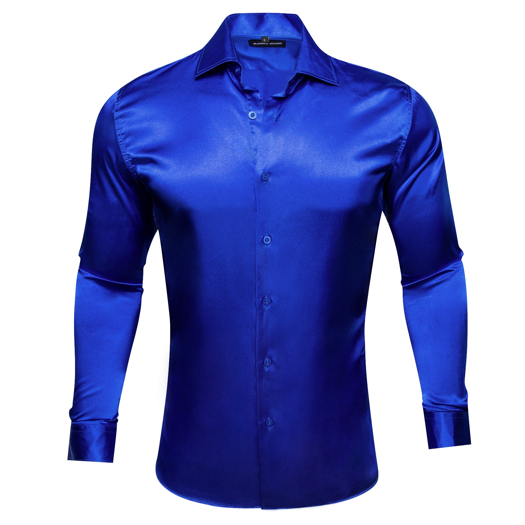 royal blue shirt