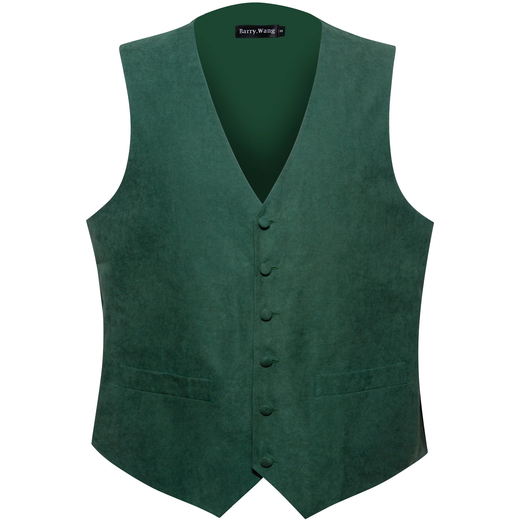 green suit vest