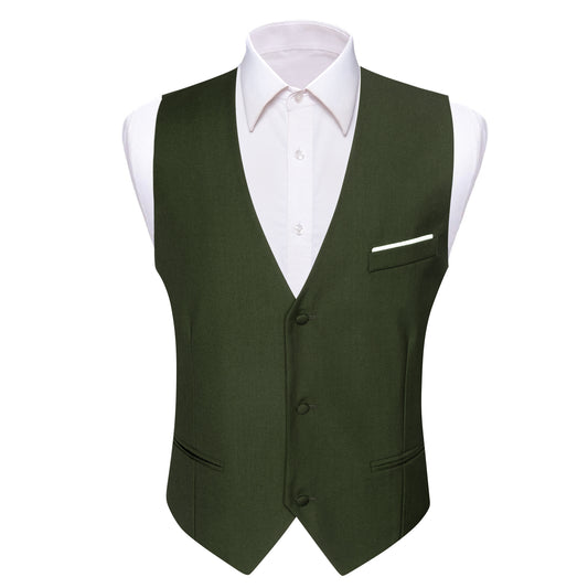 dark green vest men's