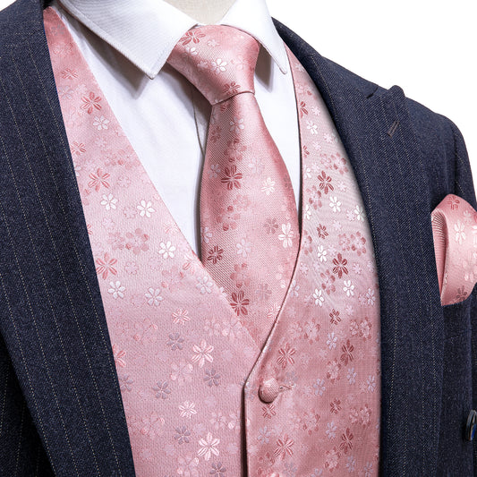 pink waistcoat