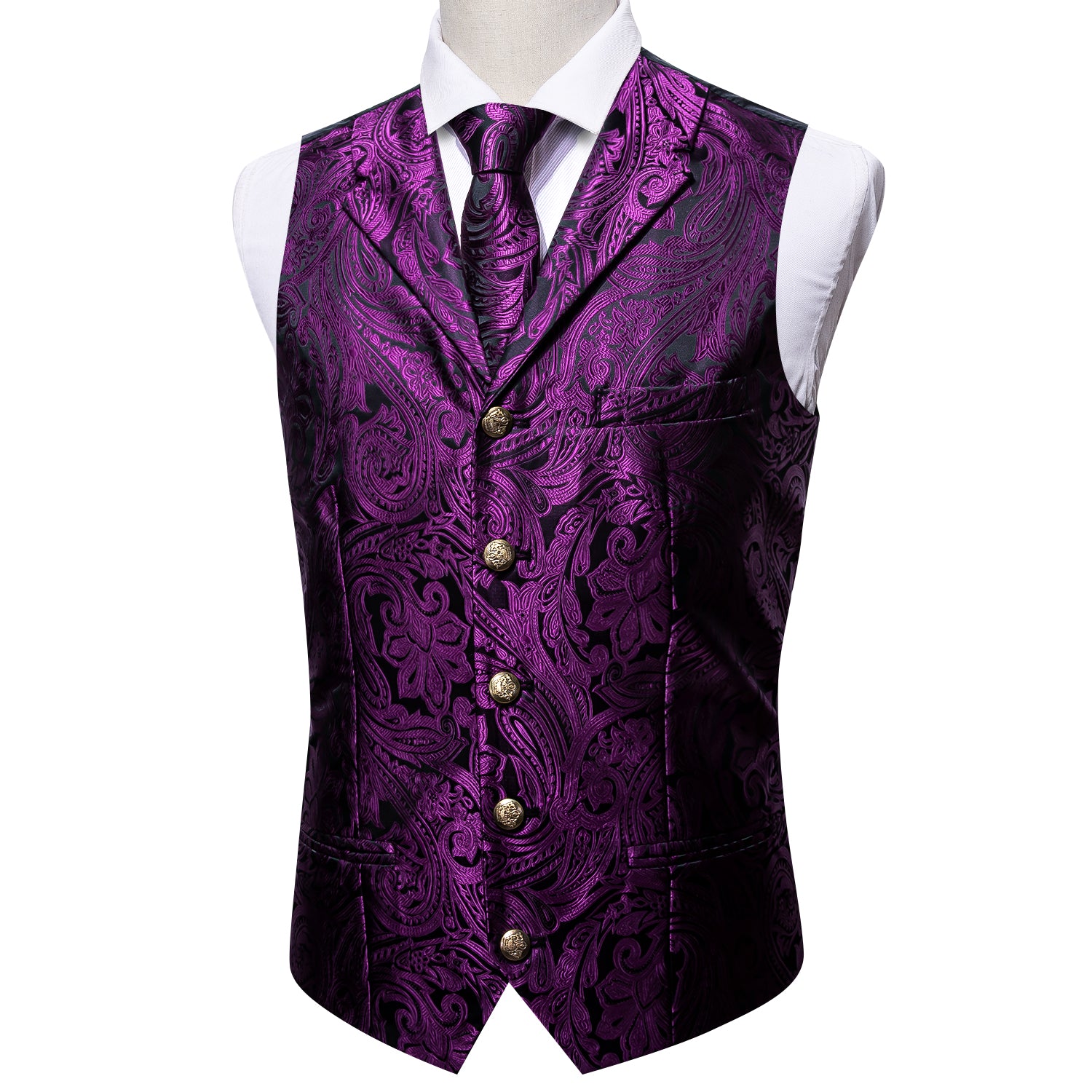 purple vest mens vest suit mens