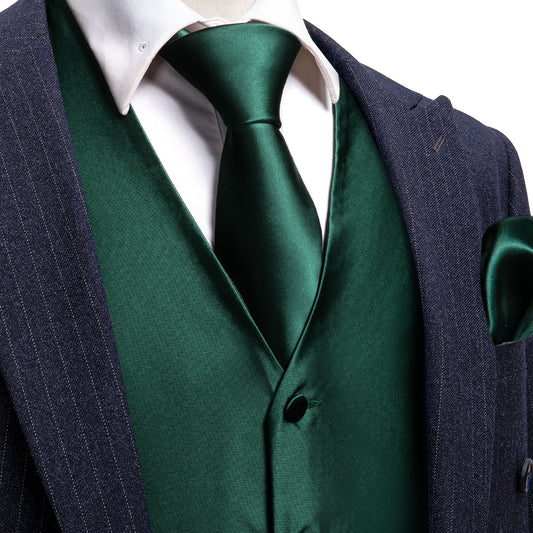 green suit vest