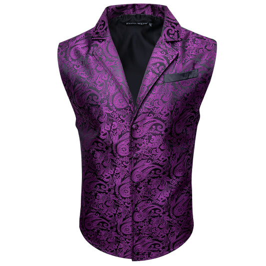 vest for men purple tuxedo rental