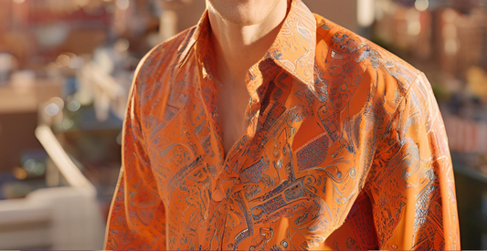 How to Pair Orange Shirts with Suits and Ties? 