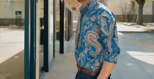 Do You Know the Most Popular Men's Shirt This Winter? The Paisley Shirt