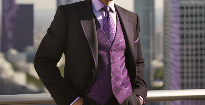 Light purple tie 