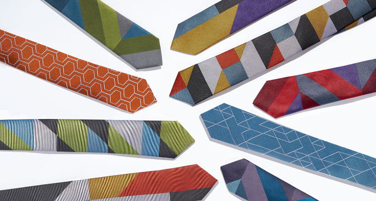 Geometric Neckties: Explore the Modern and Artistic Side of Necktie Fashion