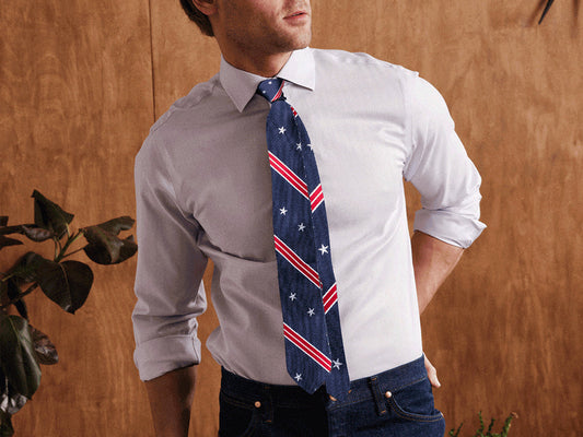 Celebrate Independence Day with Special Design Necktie