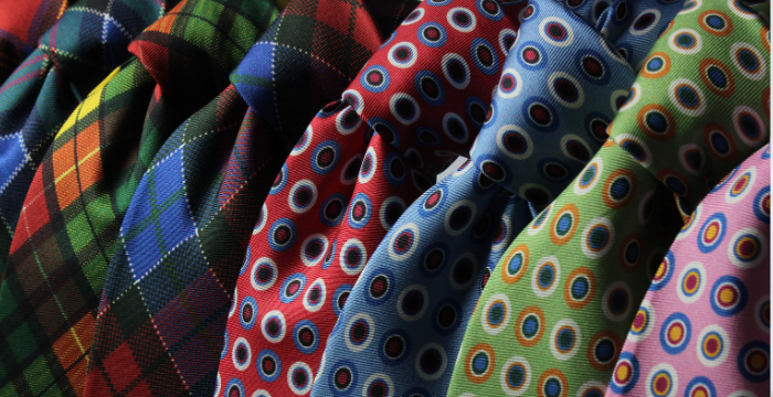 Patterned Ties: Classic with a Twist