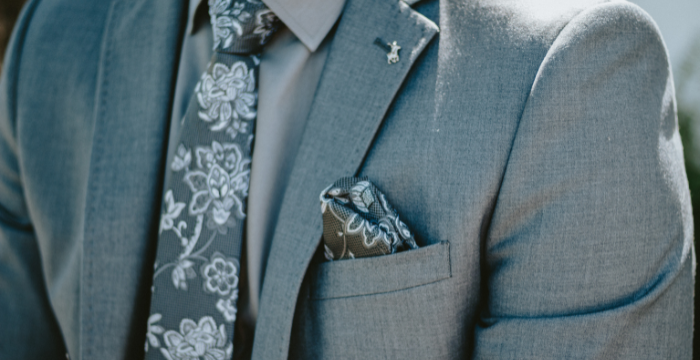 Floral Ties in Weddings: From Bold to Subtle Patterns