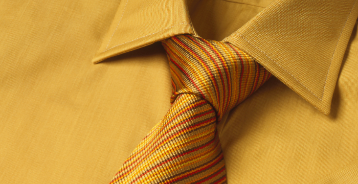 How to Match a Gold Shirt with Different Suit Colors?