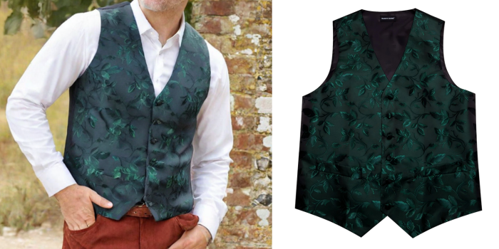 floral vest