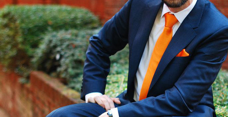 Orange Tie