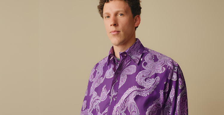 Stand Out with Confidence in a Purple Shirt