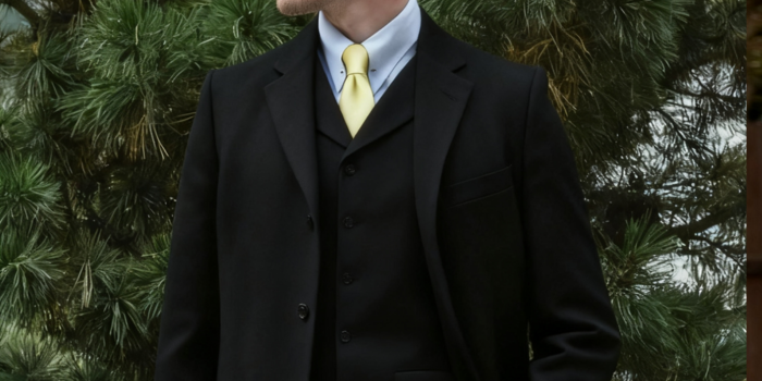 yellow tie